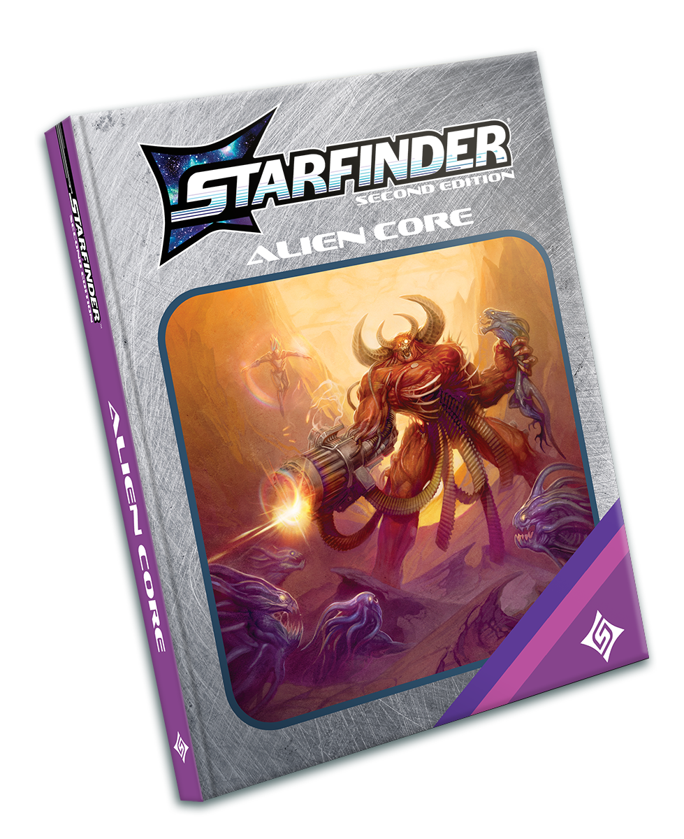 Starfinder RPG: Alien Core Hardcover (Retailer Exclusive Cover Edition) (S2)