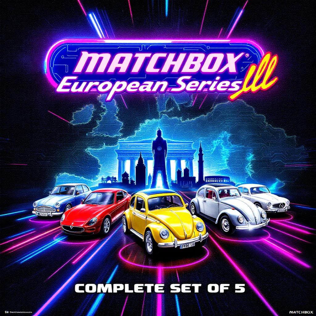 Matchbox European Series ll - Complete Set of 5