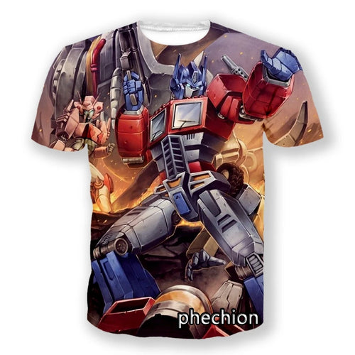 Transformers All-Over Printed Short Sleeve T-Shirt (Choose Your Style)