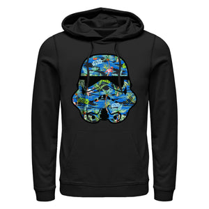 Men's Star Wars Hula Helmet Lightweight Hoodie
