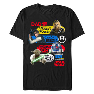 Men's Star Wars Galaxy Dad T-Shirt