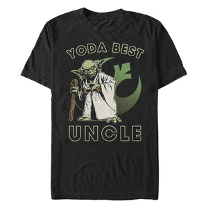 Men's Star Wars Yoda Best Uncle T-Shirt