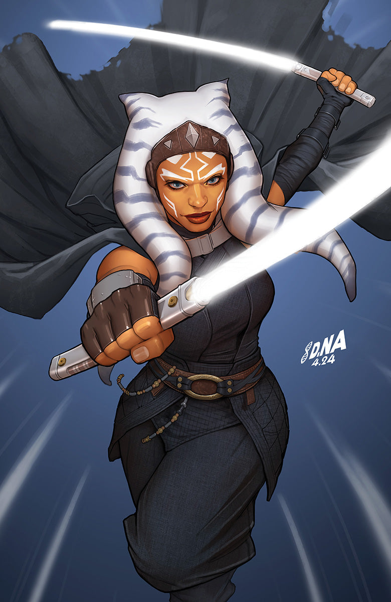 STAR WARS: AHSOKA #1 UNKNOWN COMICS DAVID NAKAYAMA VIRGIN VAR (07/10/2024)