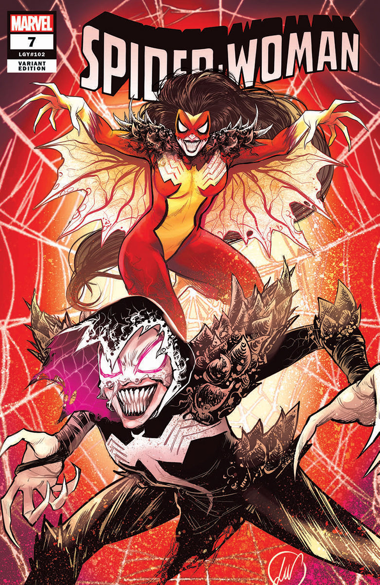 SPIDER-WOMAN #7 UNKNOWN COMICS LUCAS WERNECK EXCLUSIVE KNULLIFIED VAR KIB (12/23/2020)