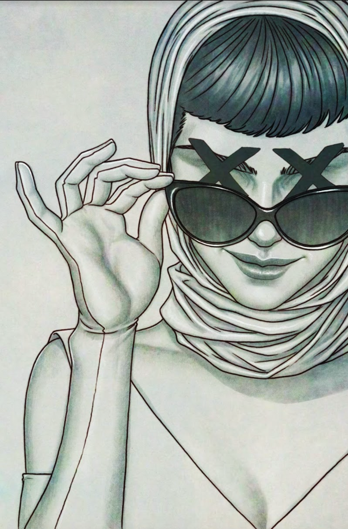 DEPARTMENT OF TRUTH #1 SSCO JENNY FRISON GREYSCALE VIRGIN VARIANT 2020