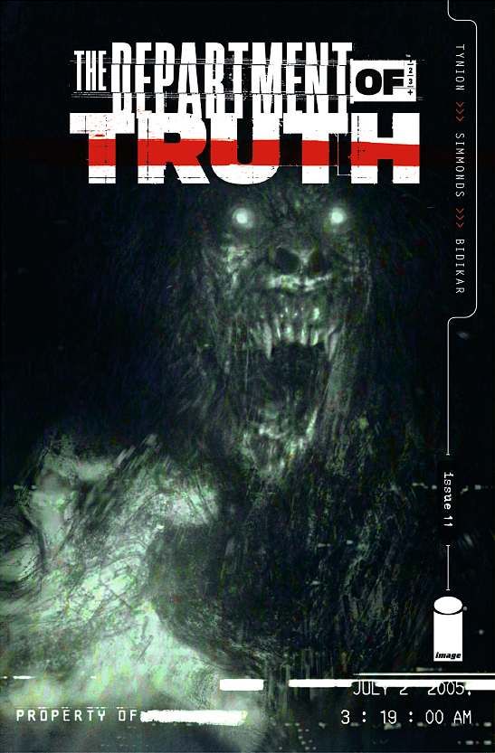 DEPARTMENT OF TRUTH #11 SSCO DAVID ROMERO VARIANT 2021