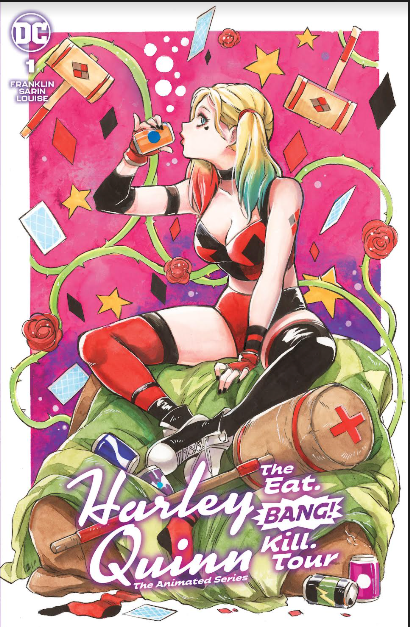 HARLEY QUINN THE ANIMATED SERIES THE EAT BANG KILL TOUR #1 SSCO SAOWEE VARIANT 2021