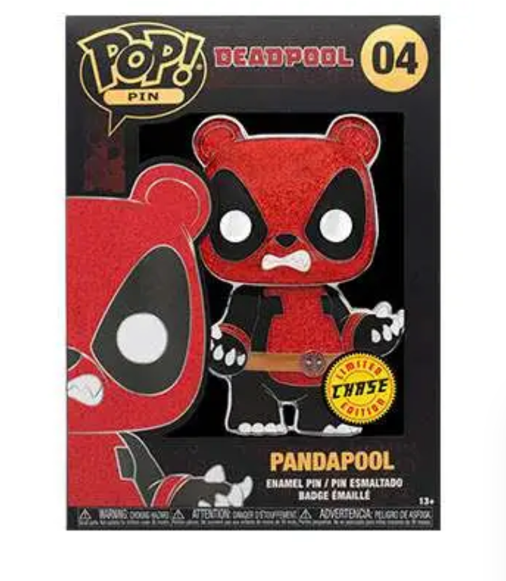 Funko Marvel Deadpool POP! Pin Pandapool Large Enamel Pin #04 [Chase Version]