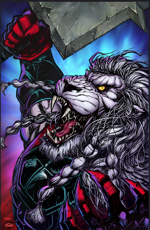 Battle Beast #4 FOIL - ECC Exclusive Franck Uzan Variant