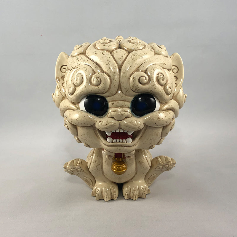 Shi-Shi the Tiny Guardian 6-inch Resin Statue - Stone Edition