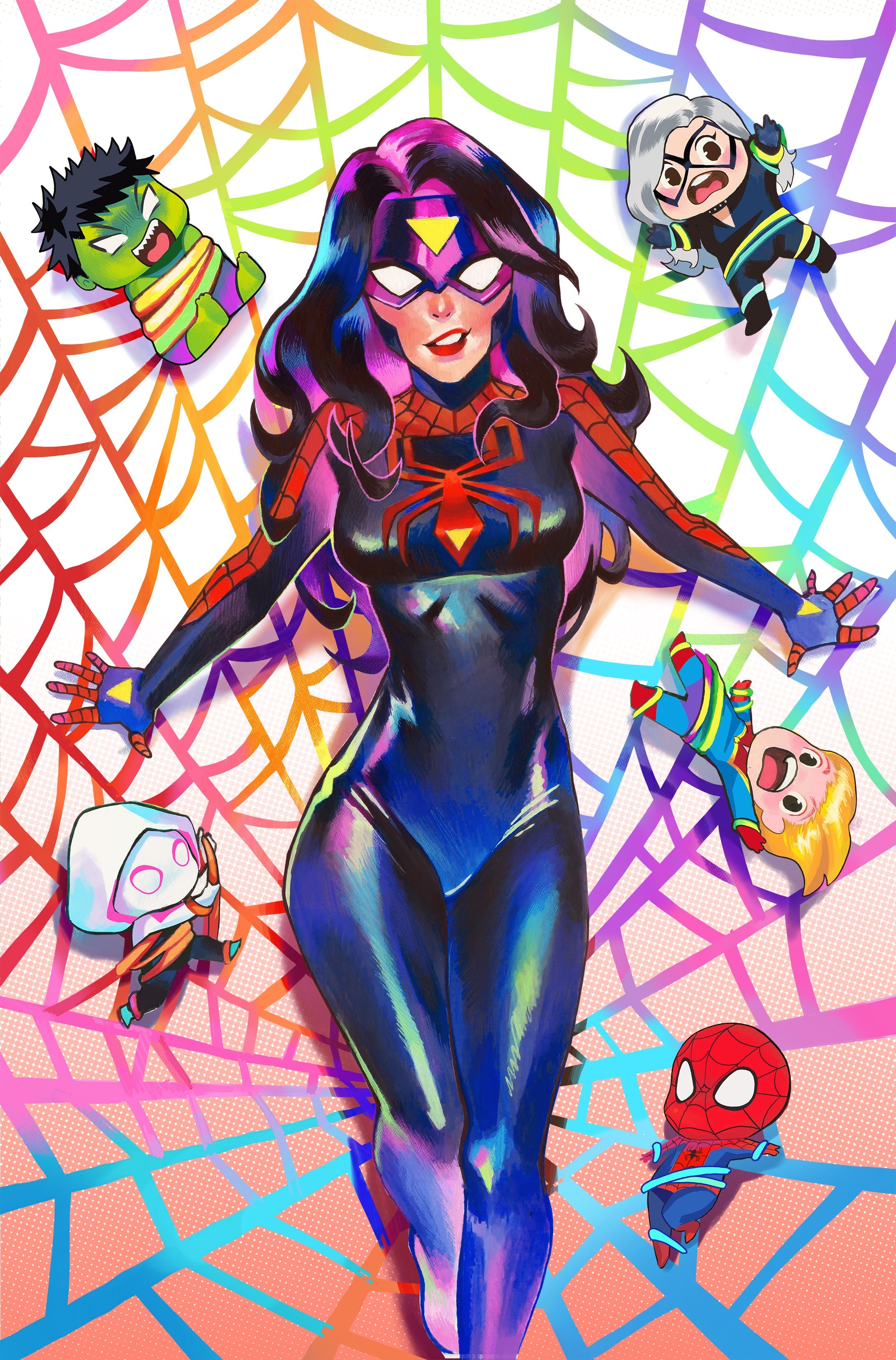 SPIDER-WOMAN #1 SSCO RIAN GONZALES VIRGIN VARIANT 2020
