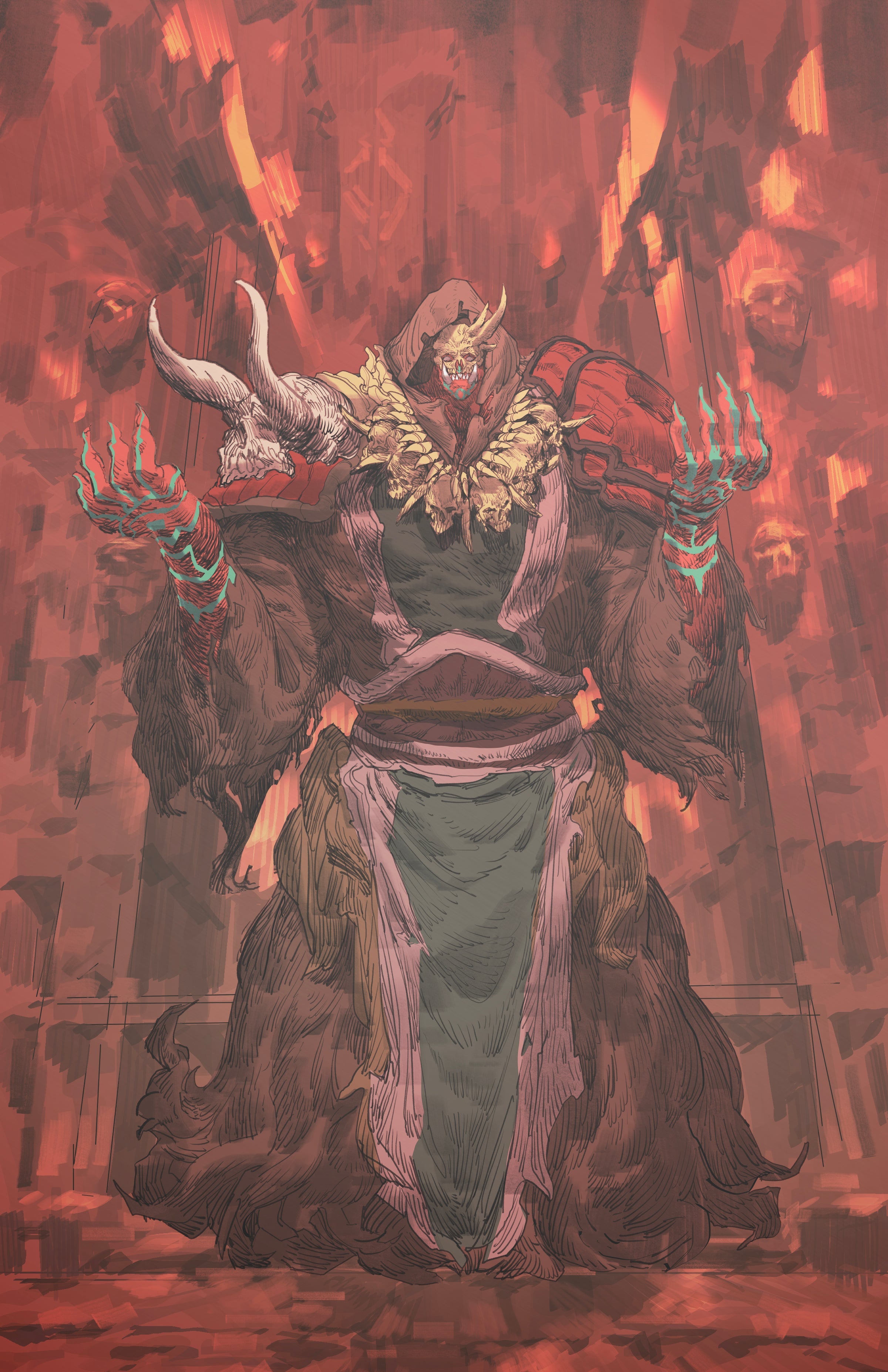 FAME: CHUGONG - DONGHEE KIM TUSK COVER B HOLOFOIL VARIANT NYCC 2025 EXCLUSIVE