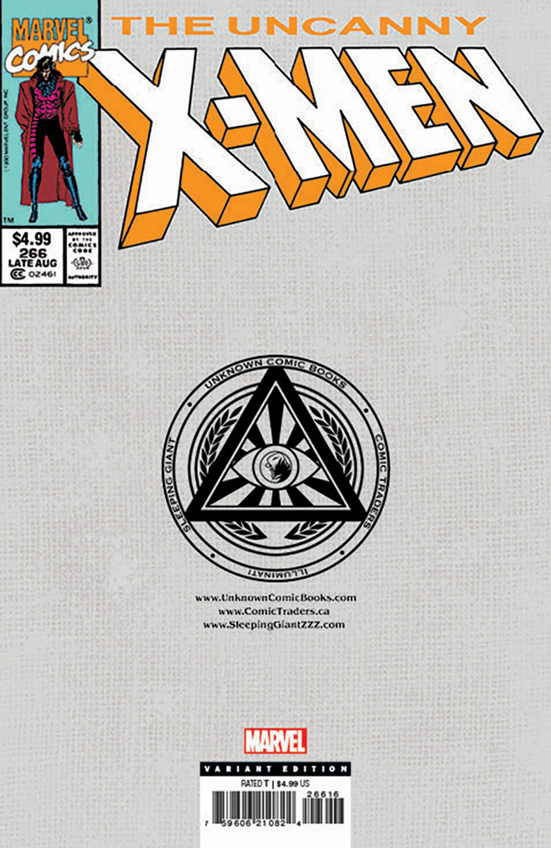 UNCANNY X MEN 266 FACSIMILE EDITION UNKNOWN COMICS TYLER KIRKHAM VIRG Uncanny x men 266 facsimile edition unknown comics tyler kirkham virg