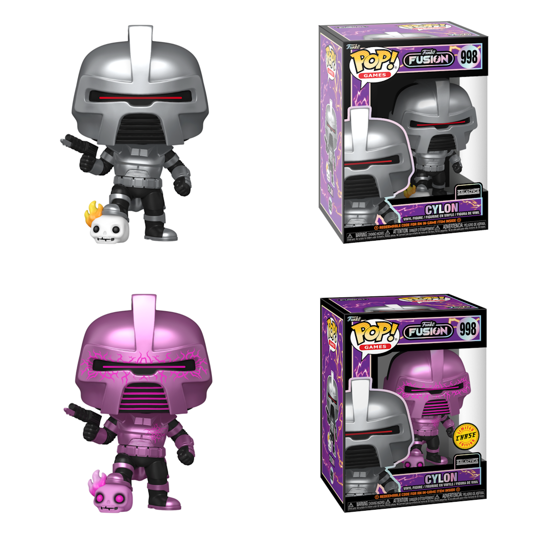 (PRE-ORDER) Pop! Funko Fusion: Battlestar Galactica - Cylon (Chase Bundle)