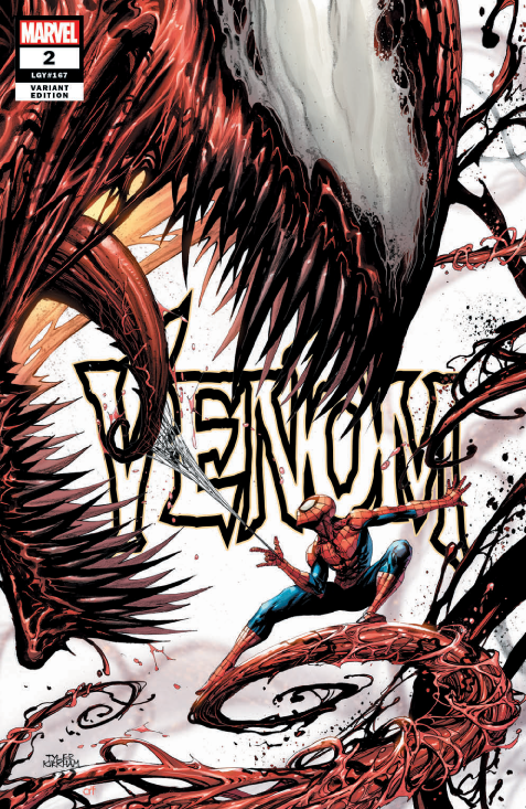 VENOM #2 UNKNOWN COMIC BOOKS EXCLUSIVE TYLER KIRKHAM CVR A 6/13/2018