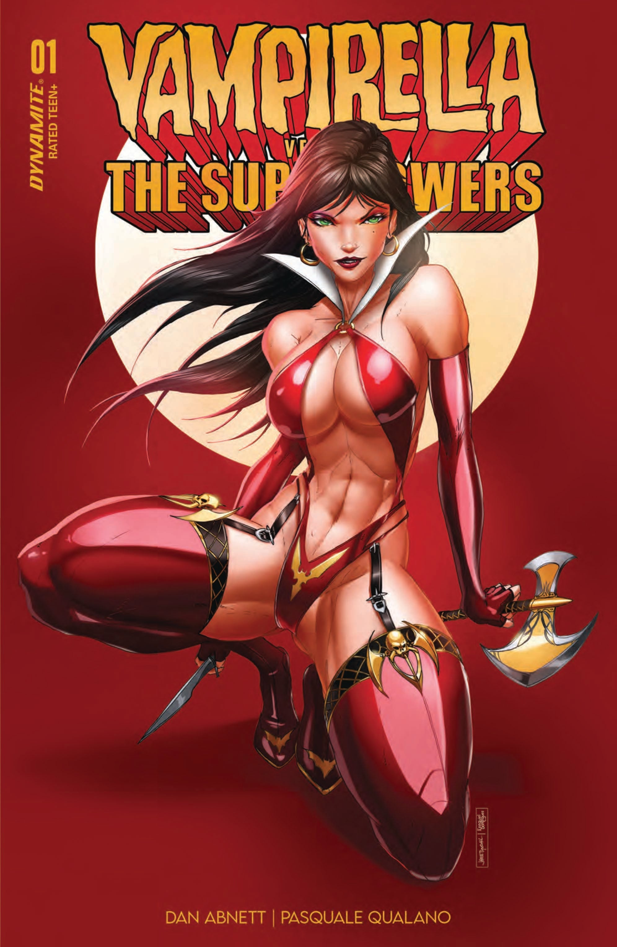 2023 Vampirella vs Superpowers Trade Red Version