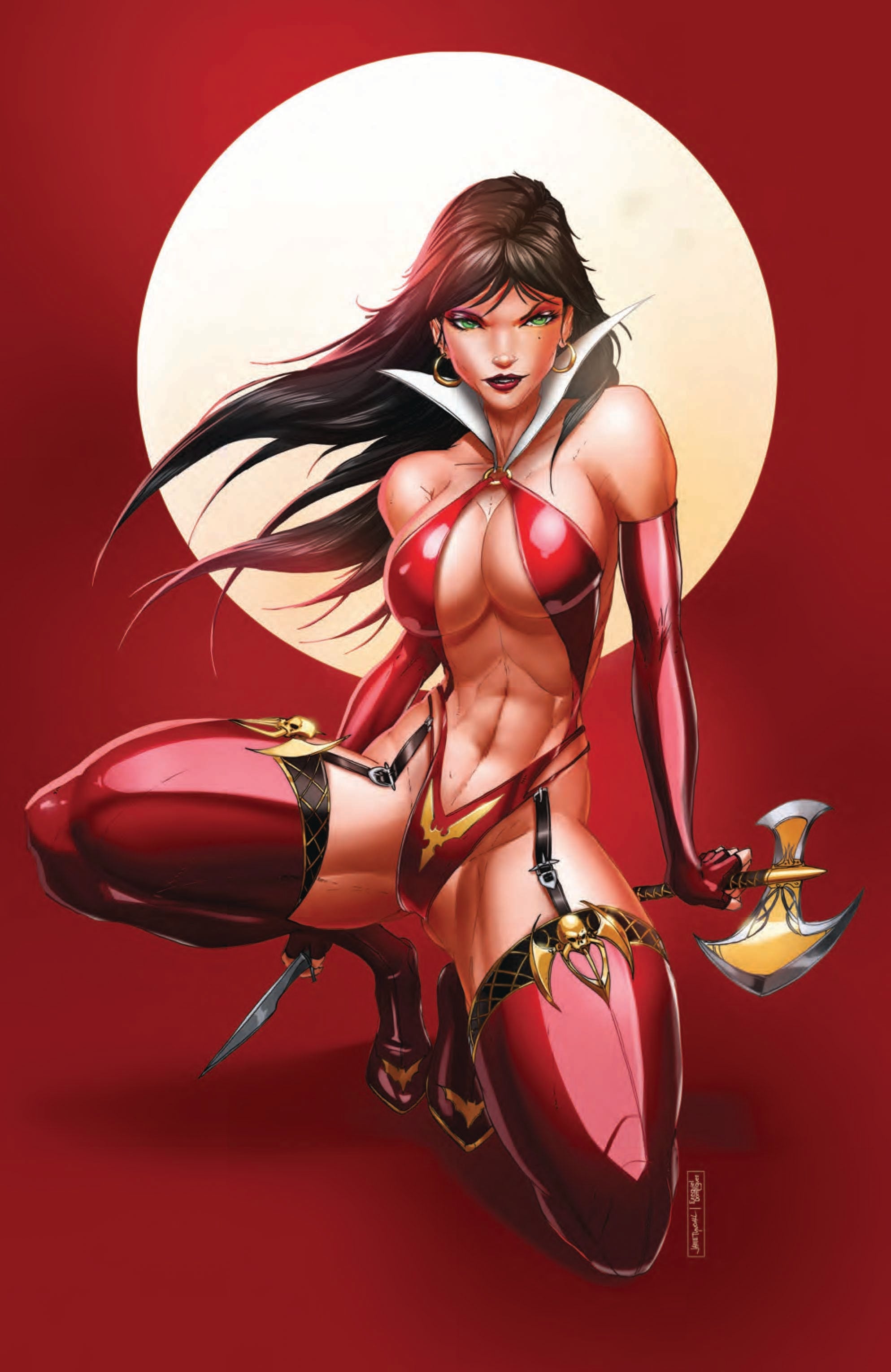 2023 Vampirella vs Superpowers Virgin Red Version