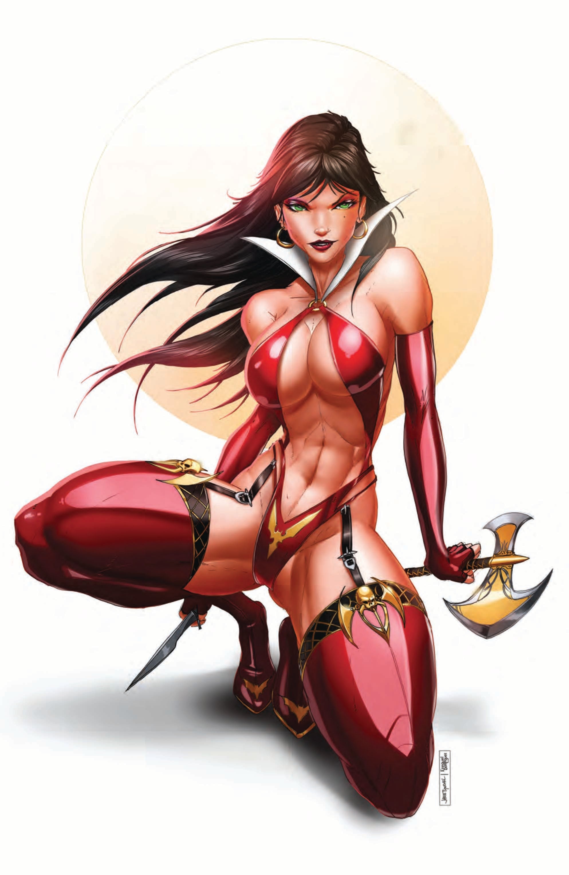 2023 Vampirella vs Superpowers Virgin White Version