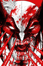 Load image into Gallery viewer, WOLVERINE BLACK WHITE BLOOD #1 (OF 4) UNKNOWN COMICS TYLER KIRKHAM EXCLUSIVE VIRGIN VAR (11/04/2020)