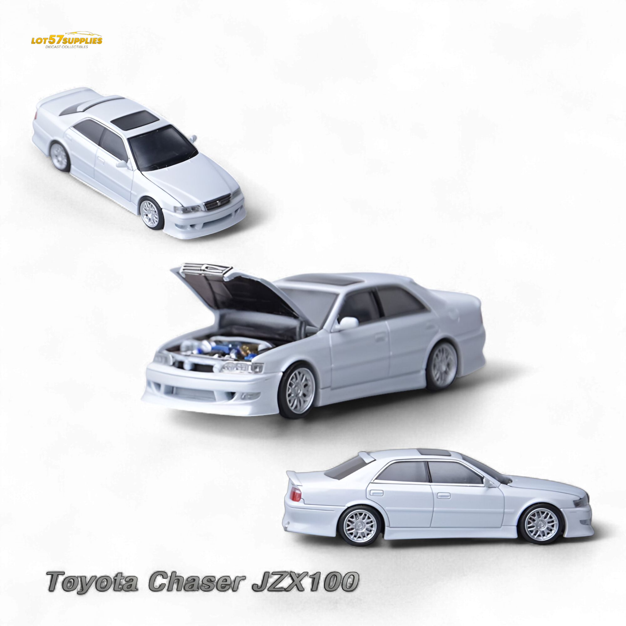 (Pre-Order) Model One Toyota 6th Generation MK6 (JZX100) - Pearl White 1:64