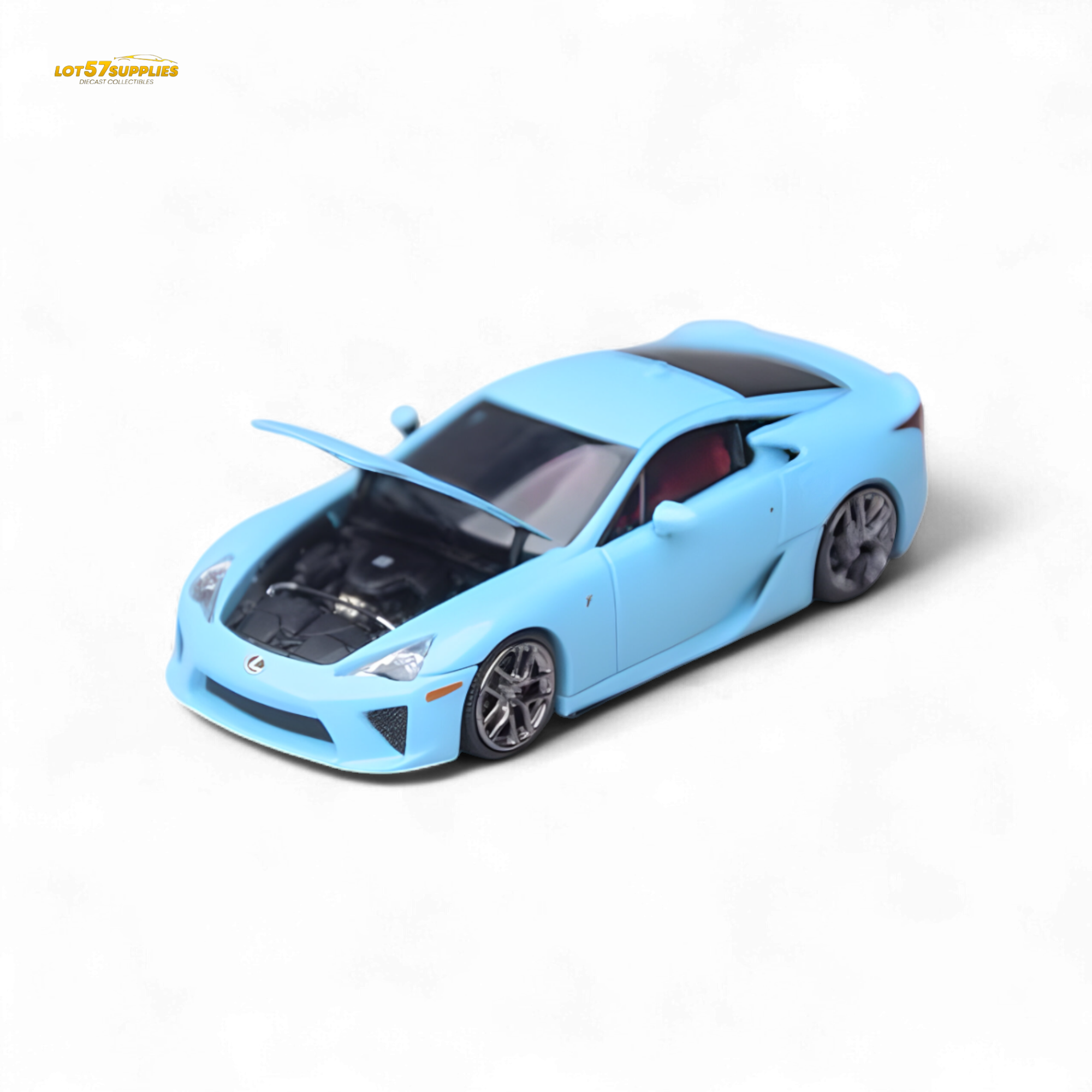 (Pre-Order) Model One Lexus LFA (LFA10) - Tiff Blue 1:64
