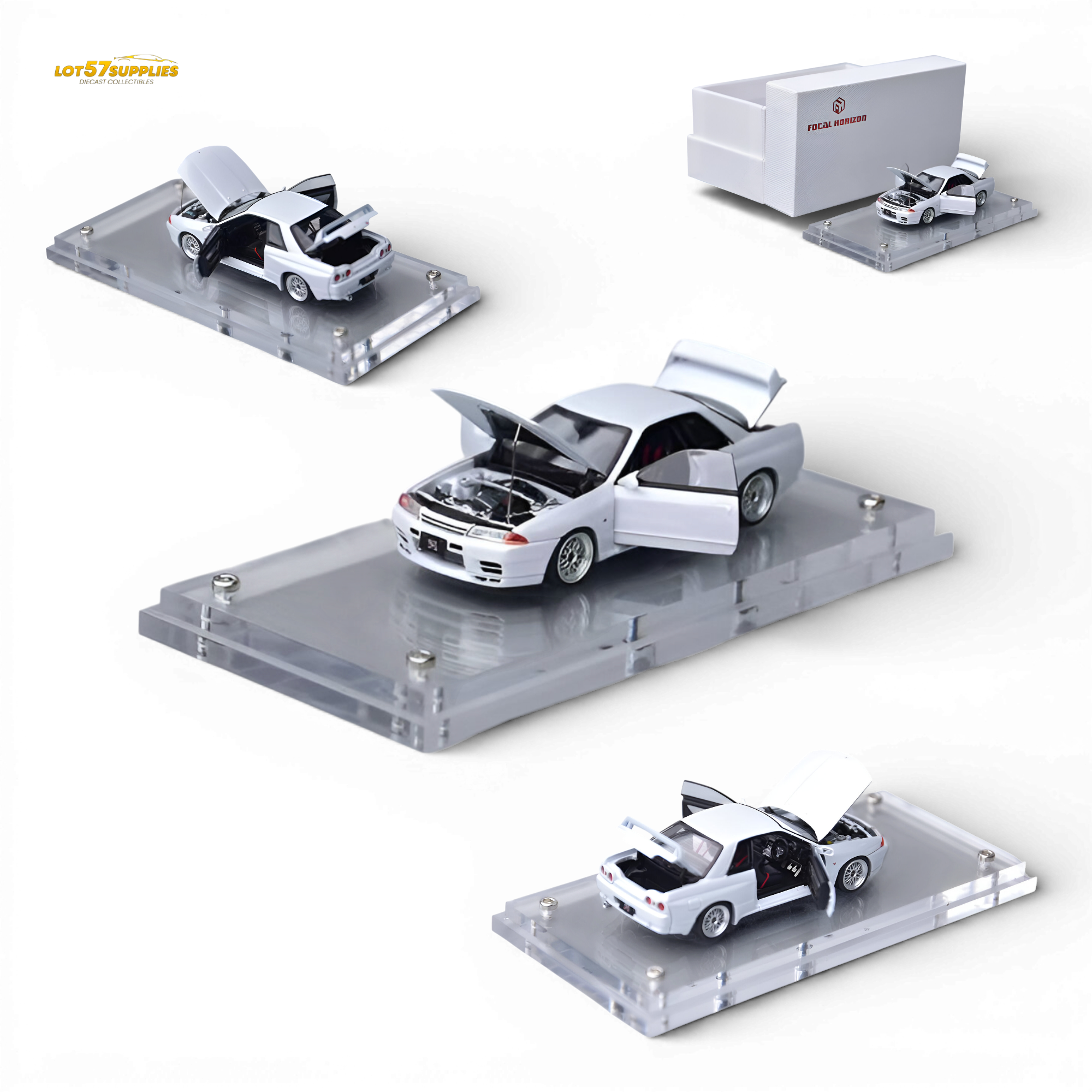 (Pre-Order) Focal Horizon Nissan Skyline GT-R R32 Nismo S-Tune - White 1:64