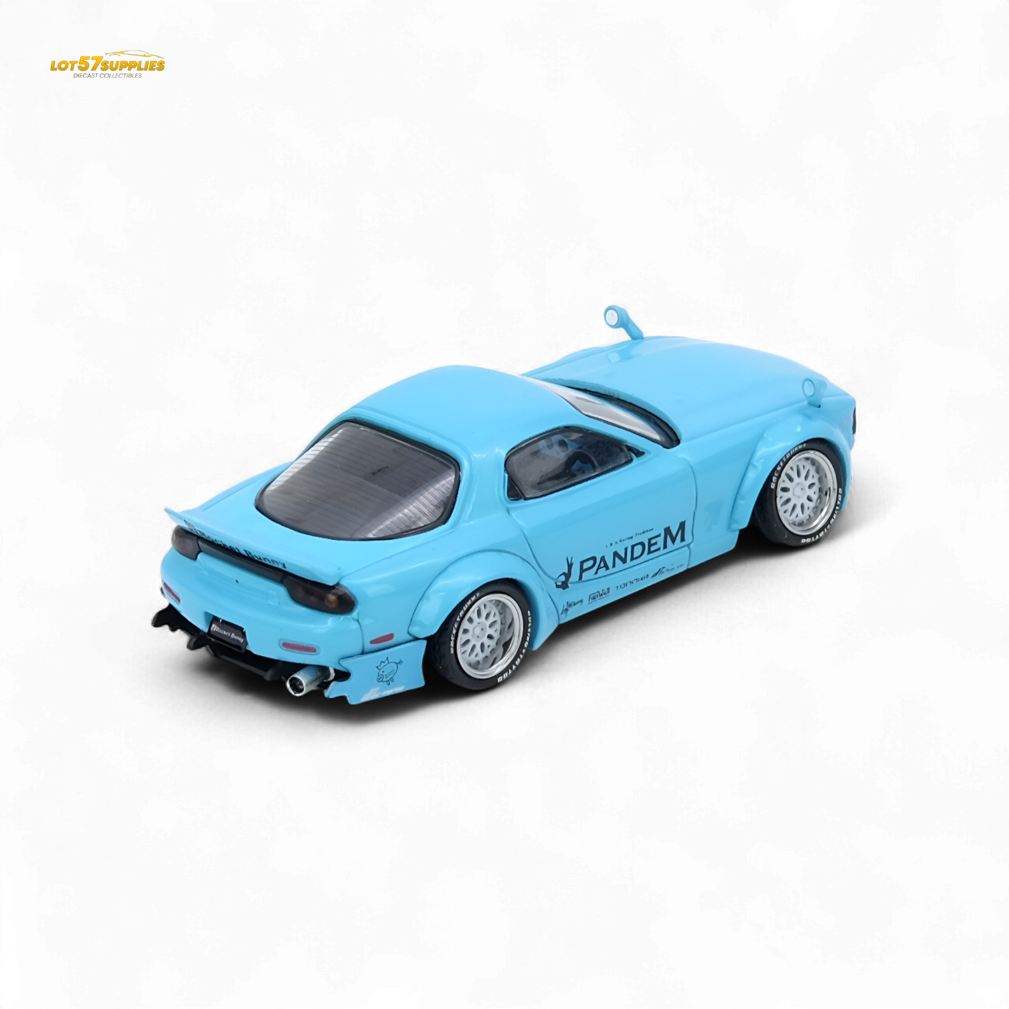 (Pre-Order) Inno64 Pandem Rocket Bunny RX7 FD3S - Tiff Blue 1:64