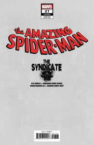 AMAZING SPIDER-MAN #27 (TIAGO DA SILVA EXCLUSIVE VIRGIN VARIANT)(2023) COMIC BOOK