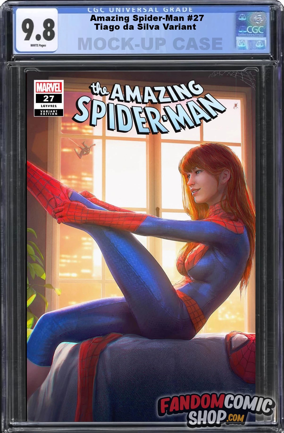 AMAZING SPIDER-MAN #27 (TIAGO DA SILVA EXCLUSIVE VARIANT) ~ CGC Graded 9.8