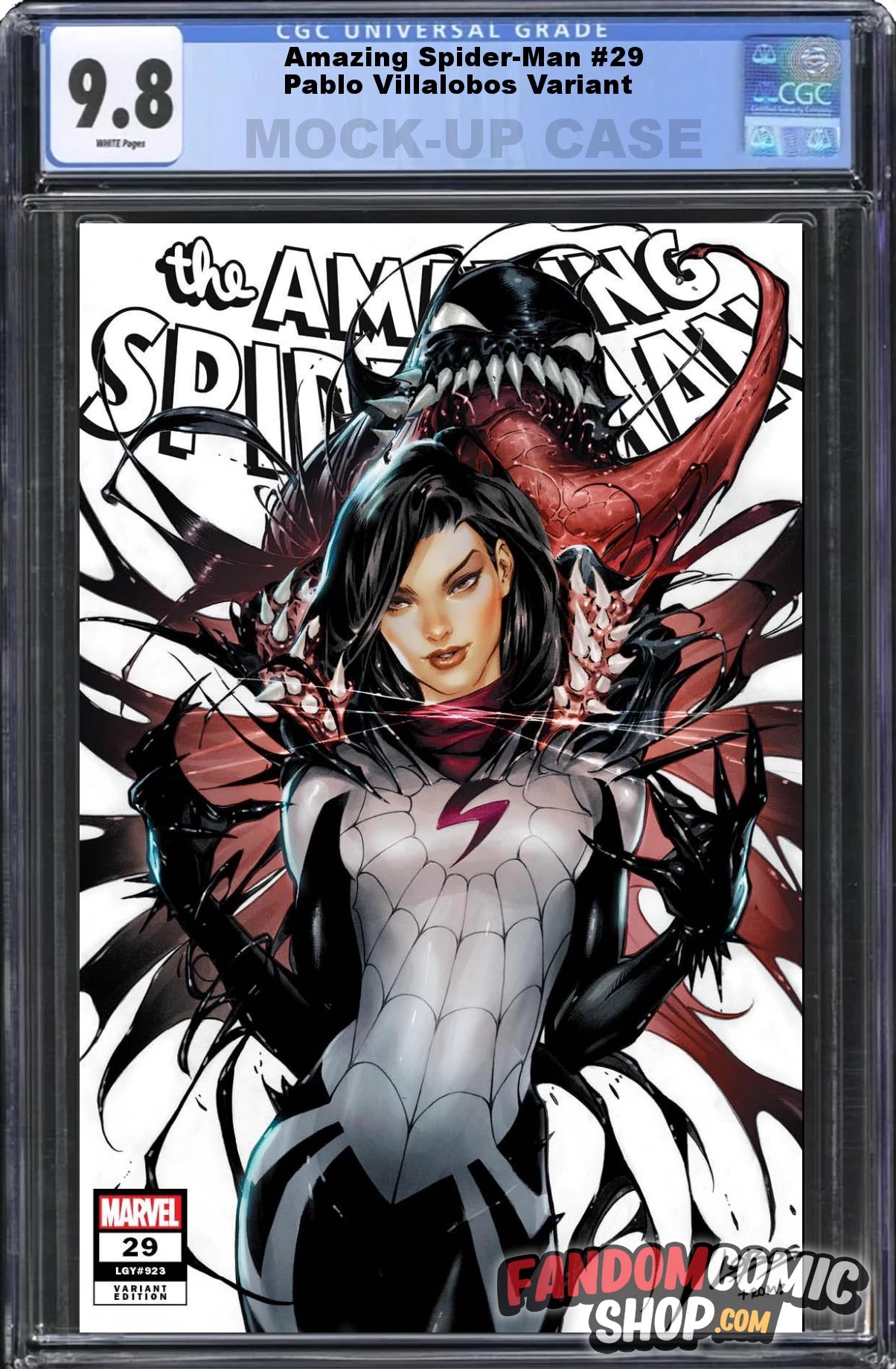 AMAZING SPIDER-MAN #29 (PABLO "LOBOS" VILLALOBOS EXCLUSIVE VARIANT) ~ CGC Graded 9.8