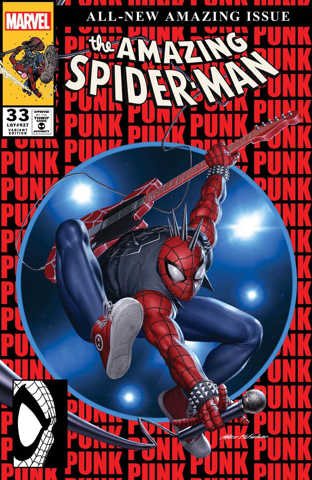 AMAZING SPIDER-MAN #33 (JUNGGUEN YOON EXCLUSIVE ASM #300 HOMAGE VARIANT)