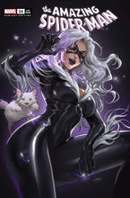 Load image into Gallery viewer, AMAZING SPIDER-MAN #34 (LEIRIX LI EXCLUSIVE BLACK CAT TRADE/VIRGIN VARIANT SET)