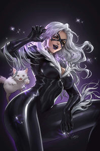 AMAZING SPIDER-MAN #34 (LEIRIX LI EXCLUSIVE BLACK CAT TRADE/VIRGIN VARIANT SET)