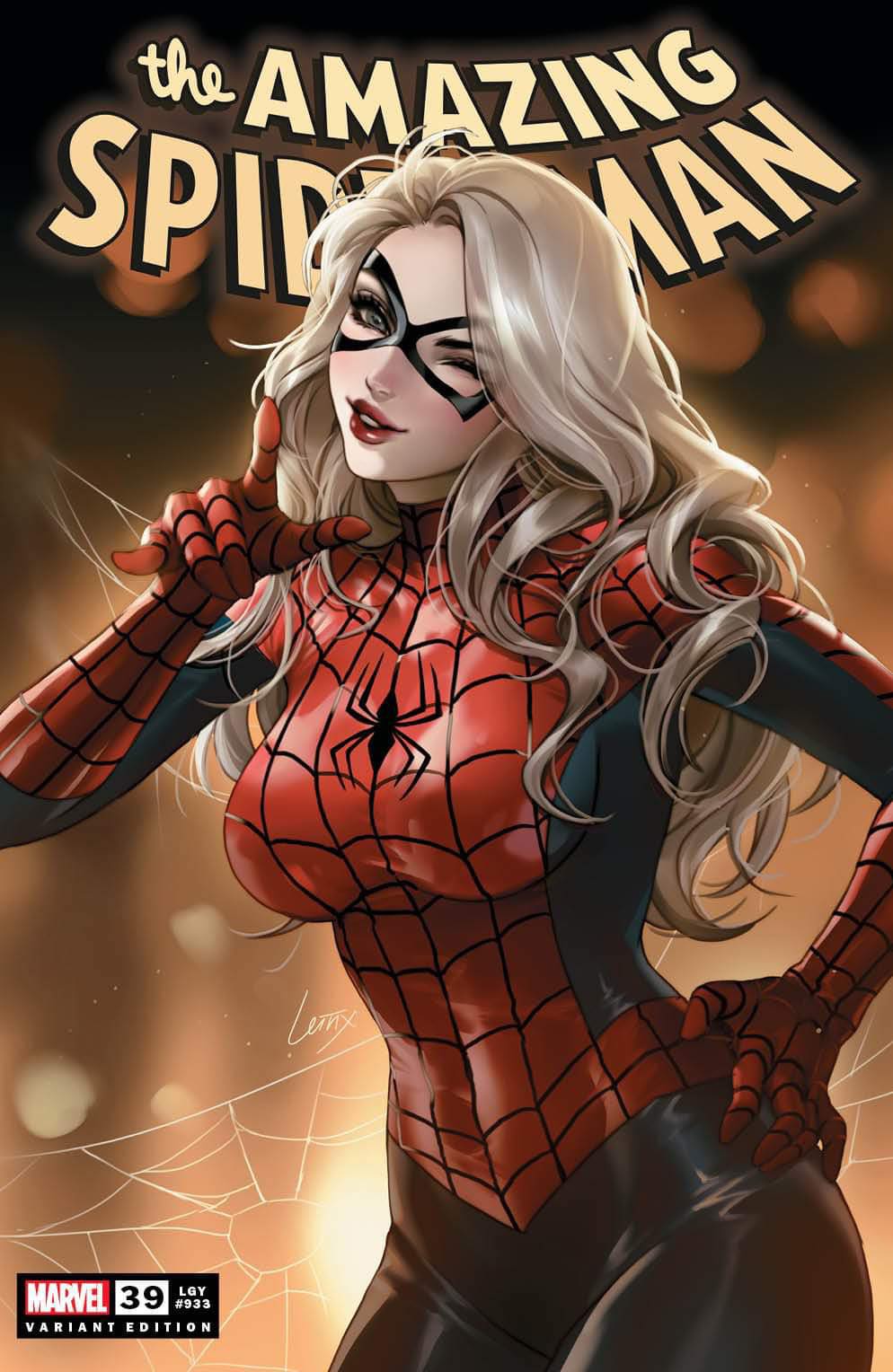 AMAZING SPIDER-MAN #39 (LEIRIX LI EXCLUSIVE BLACK CAT VARIANT) COMIC BOOK