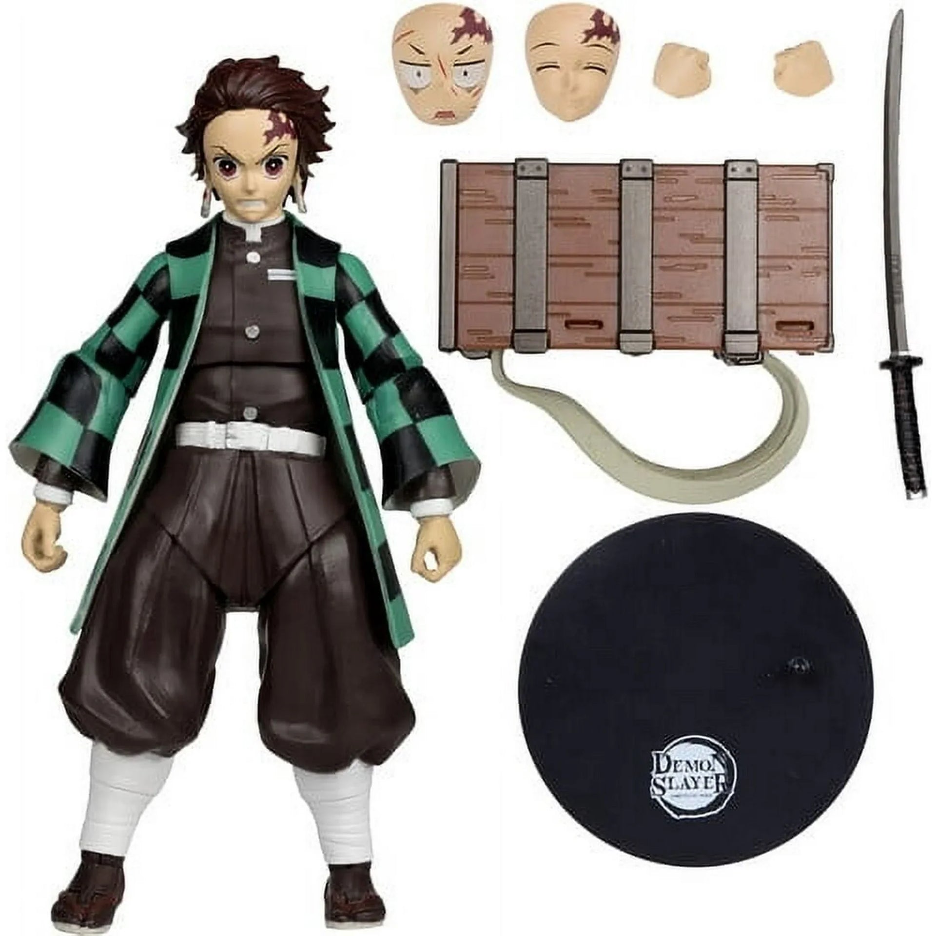 Tanjiro Kamado w/Nezuko Box (Demon Slayer) 7" Figure - McFarlane Toys