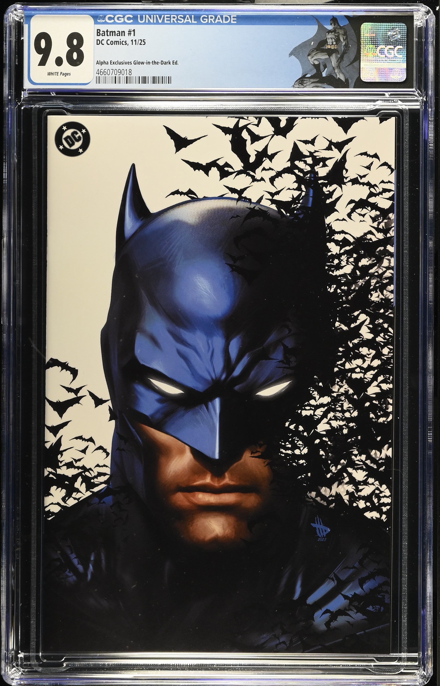 Batman #1 Dave Wilkins NYCC Glow-in-the-Dark Variant CGC 9.8