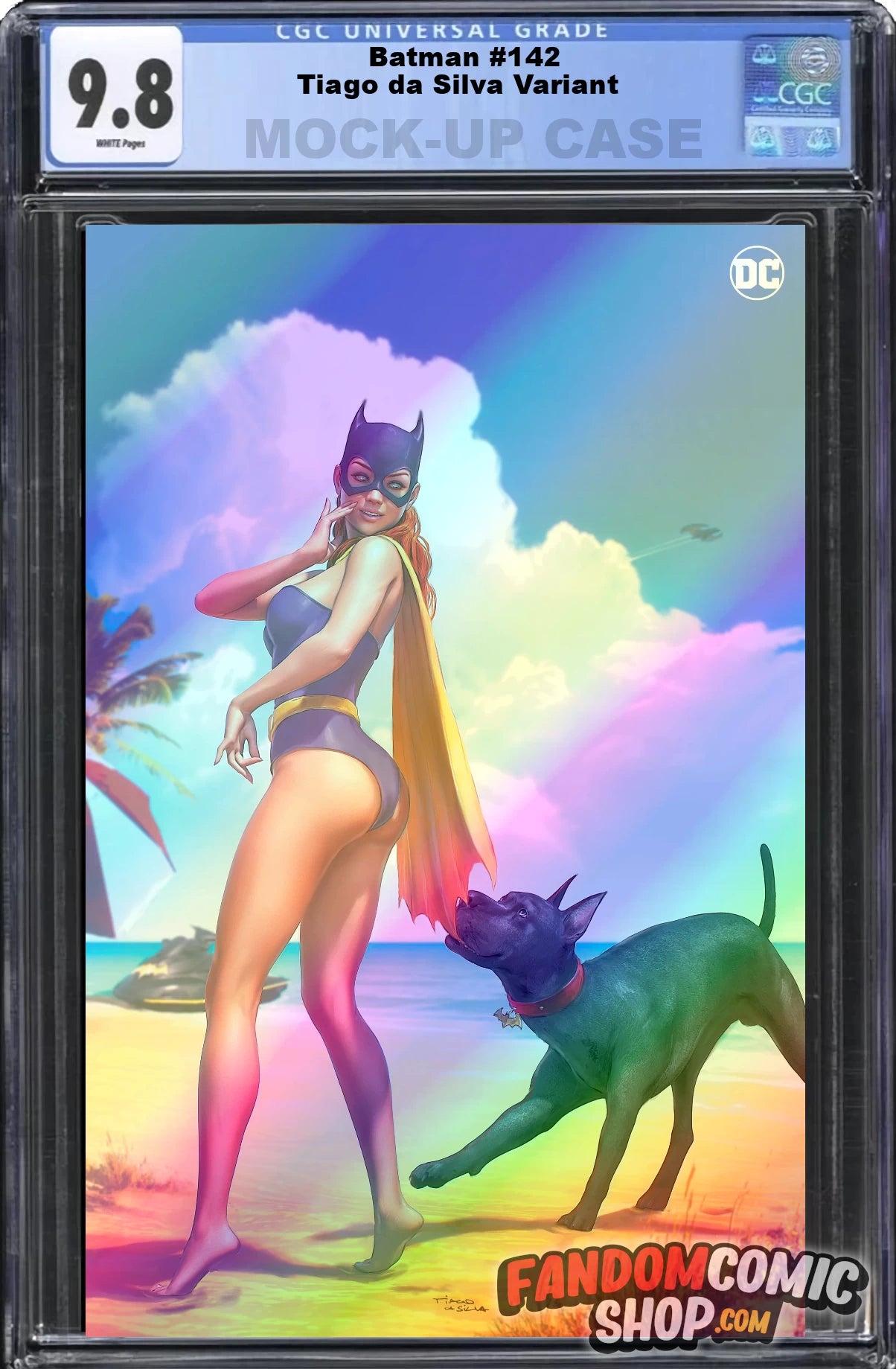 BATMAN #142 (TIAGO DA SLVA COPPERTONE HOMAGE FOIL VIRGIN VARIANT) ~ CGC Graded 9.8