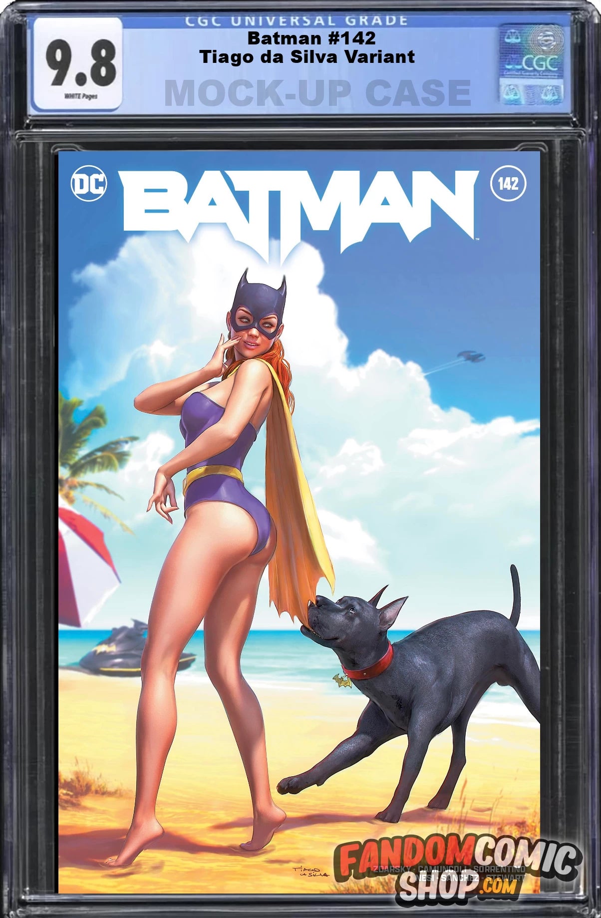 BATMAN #142 (TIAGO DA SLVA COPPERTONE HOMAGE VARIANT) ~ CGC Graded 9.8