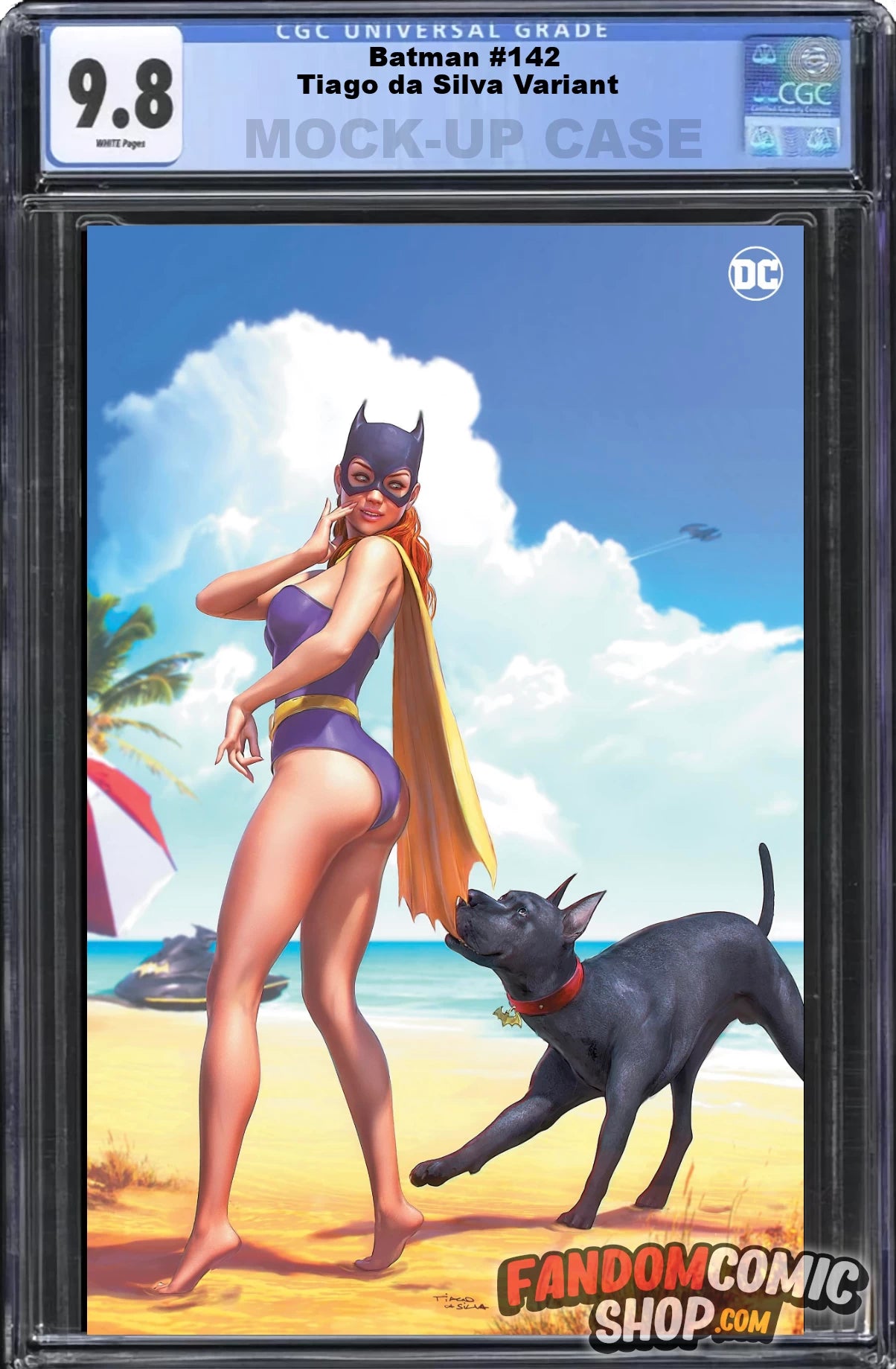 BATMAN #142 (TIAGO DA SLVA COPPERTONE HOMAGE VIRGIN VARIANT) ~ CGC Graded 9.8