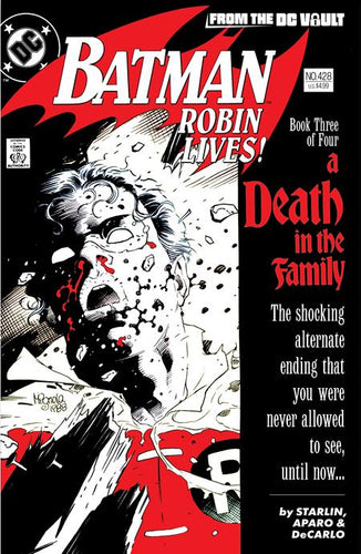 BATMAN #428 ROBIN LIVES! (MIKE MIGNOLA 2ND PRINT VARIANT)(2024) COMIC BOOK