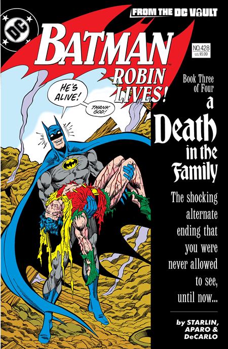 BATMAN #428 ROBIN LIVES! (JIM APARO 2ND PRINT VARIANT)(2024) COMIC BOOK