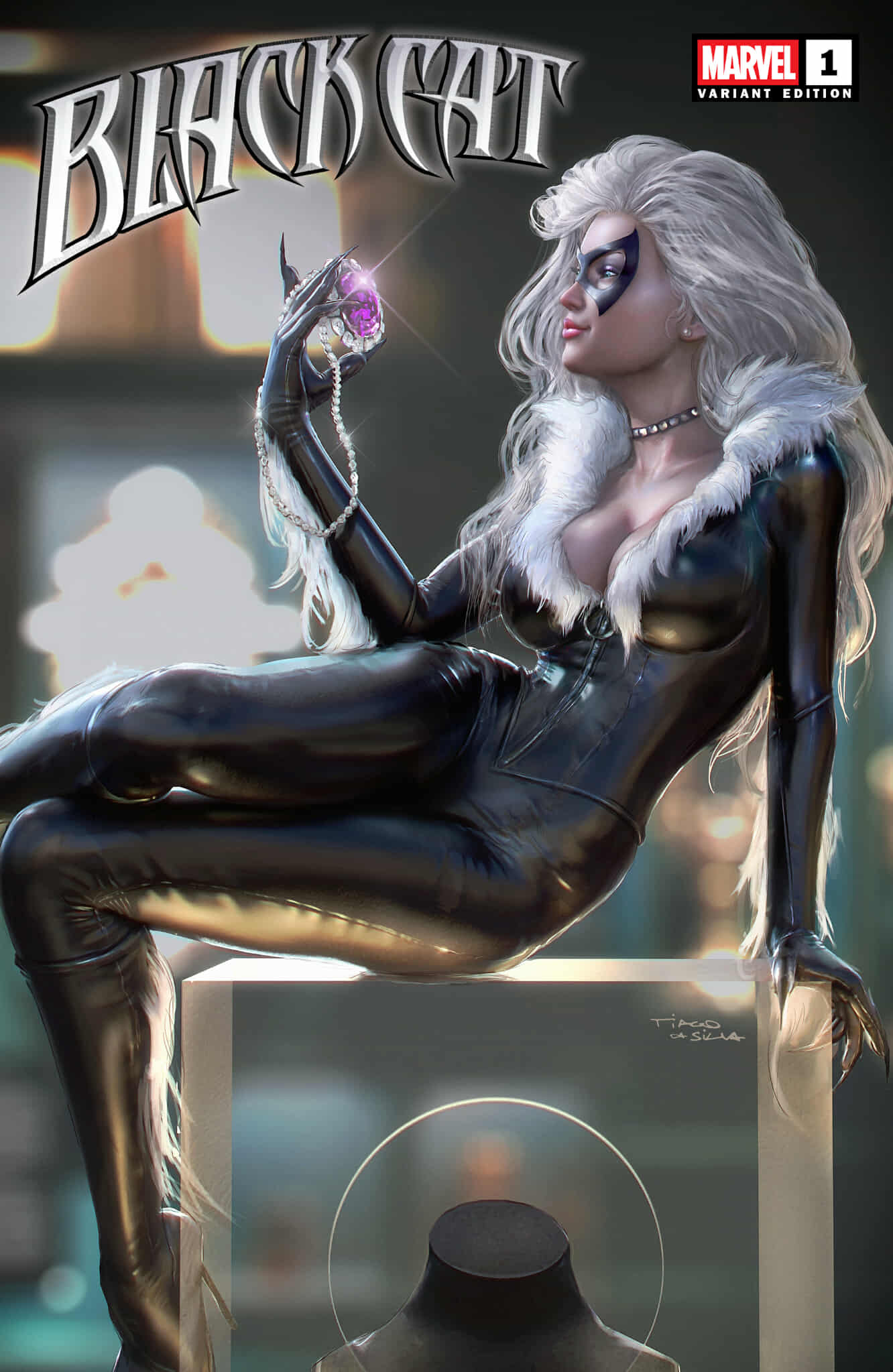 Black Cat #1 Tiago da Silva Toronto FanExpo Trade Variant
