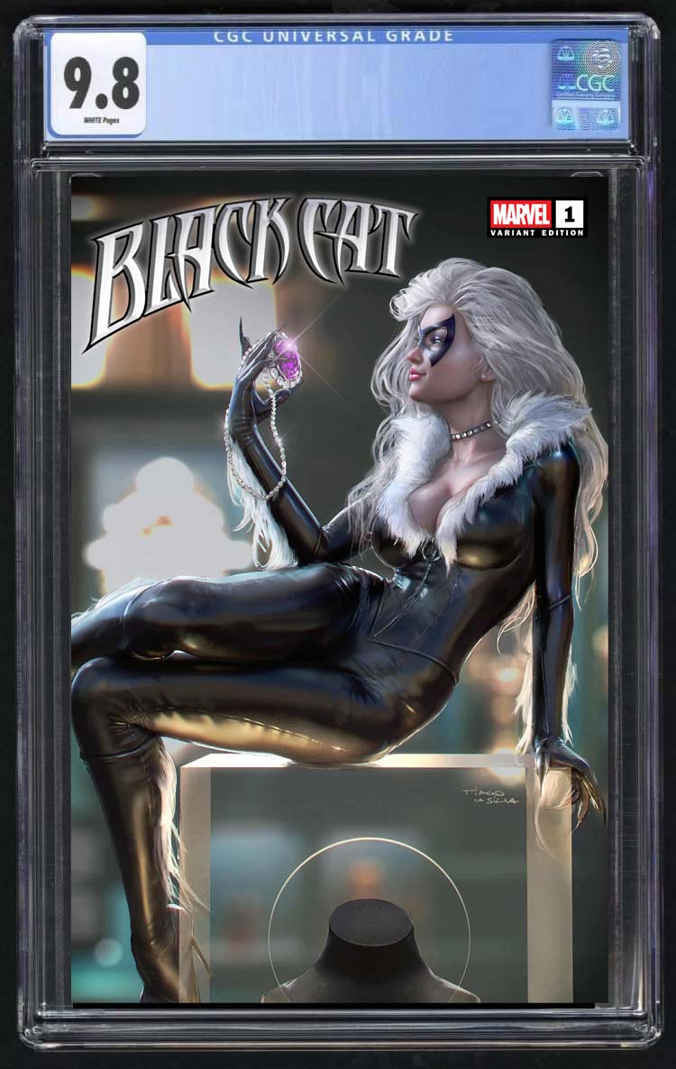 Black Cat #1 CGC 9.8 Tiago da Silva Toronto FanExpo Trade Variant
