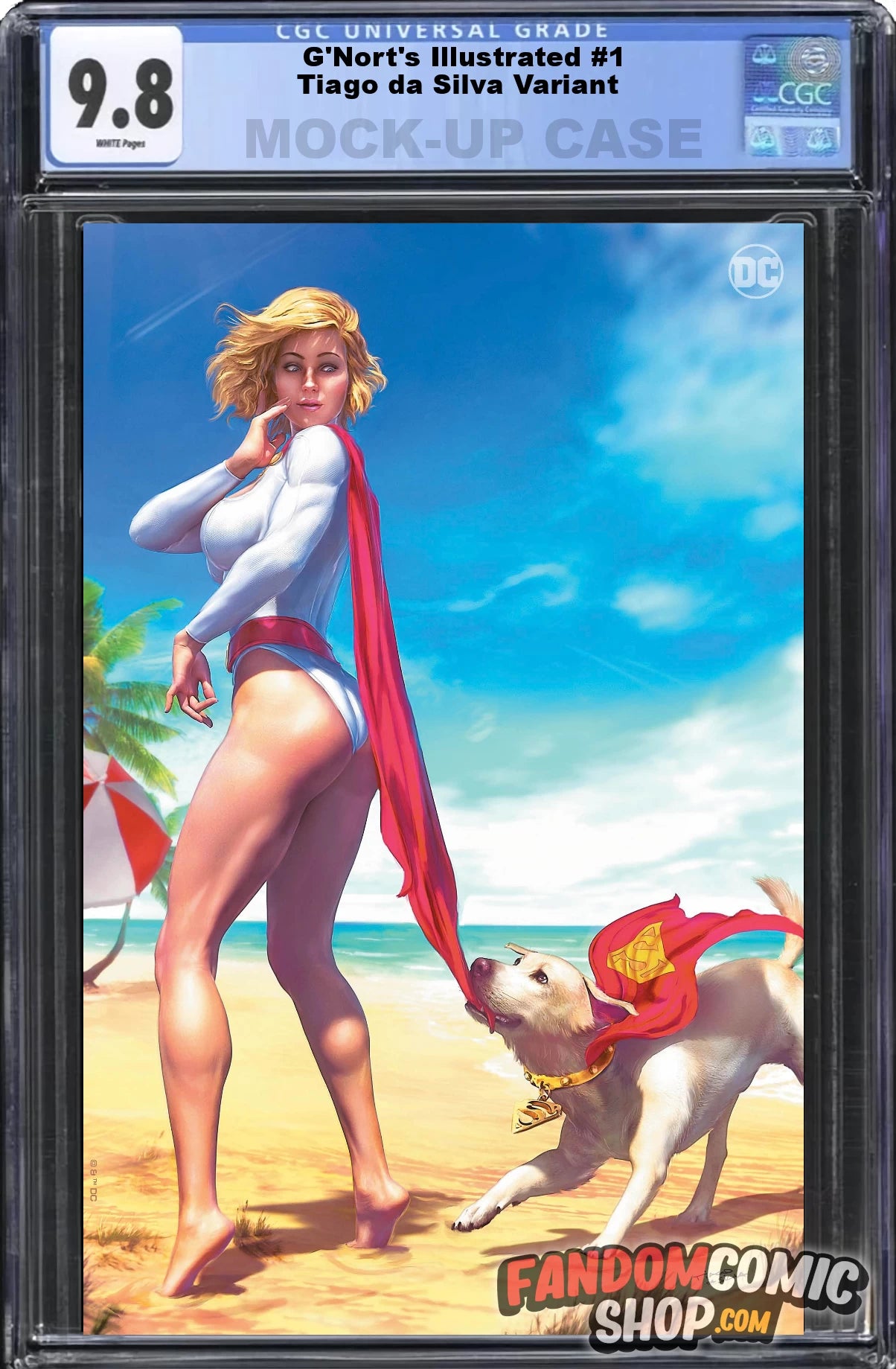 G'NORT'S ILLUSTRATED #1 (TIAGO DA SILVA VIRGIN VARIANT) ~ CGC Graded 9.8