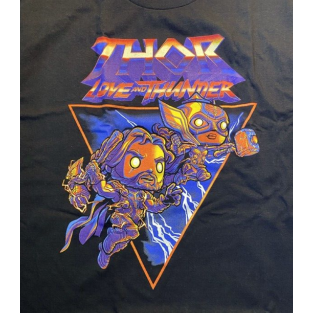 Funko POP! Tee Marvel Thor Love and Thunder Size (Large) T-Shirt Collector Corps Exclusive