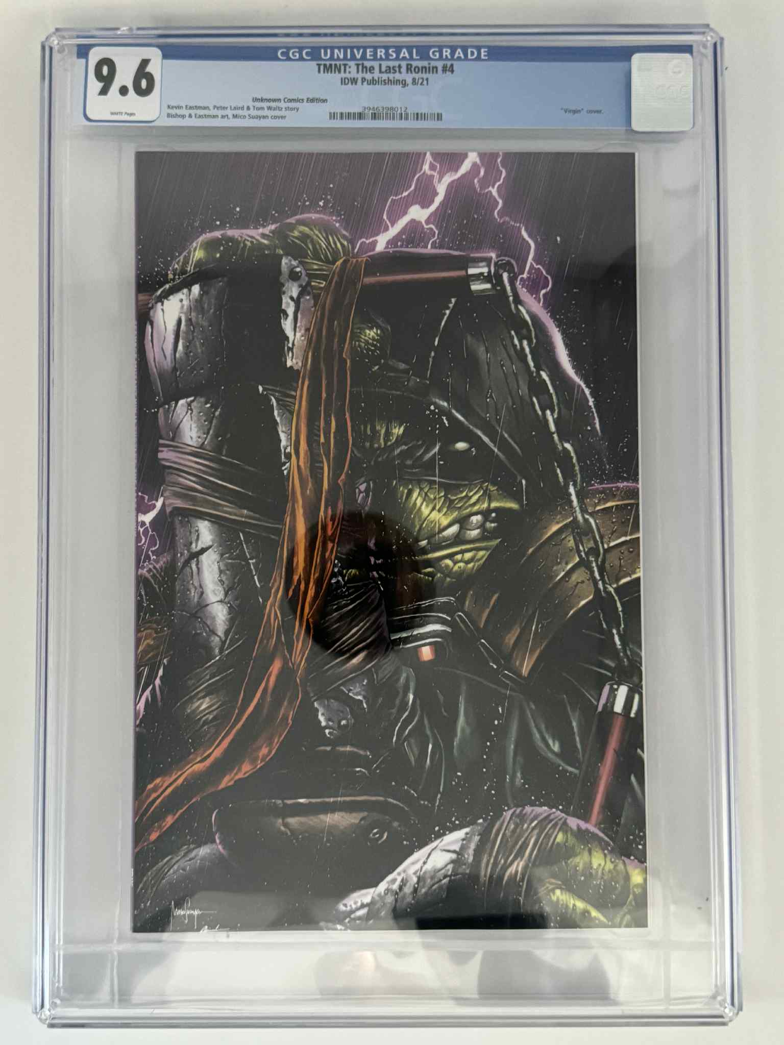 TMNT: The Last Ronin #4 CGC 9.6 Blue Label Suayan Exclusive Virgin Var