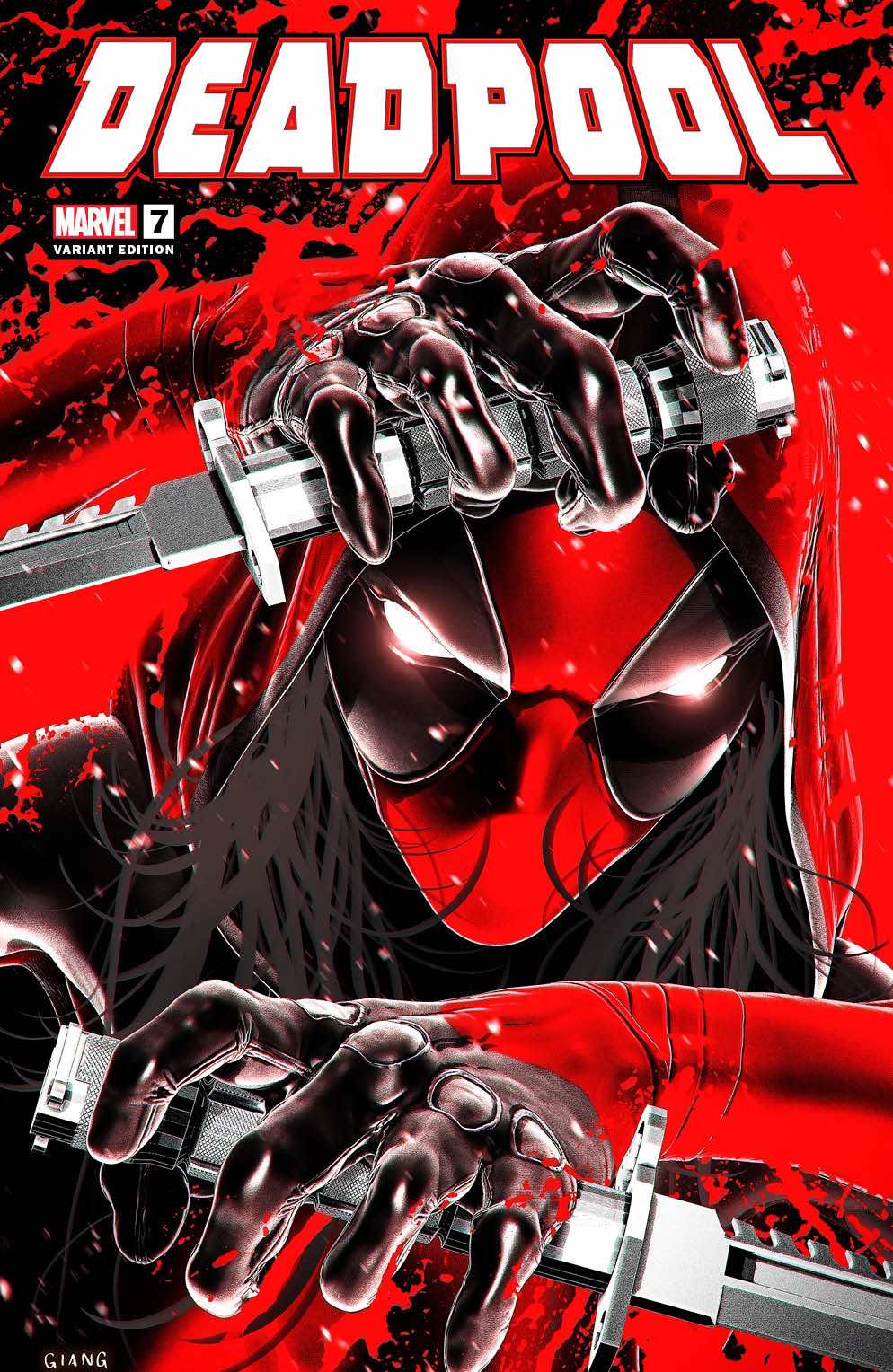 DEADPOOL #7 (JOHN GIANG EXCLUSIVE TRADE/VIRGIN VARIANT SET)(1ST APP. DEADPOOL'S DAUGHTER)(2024)