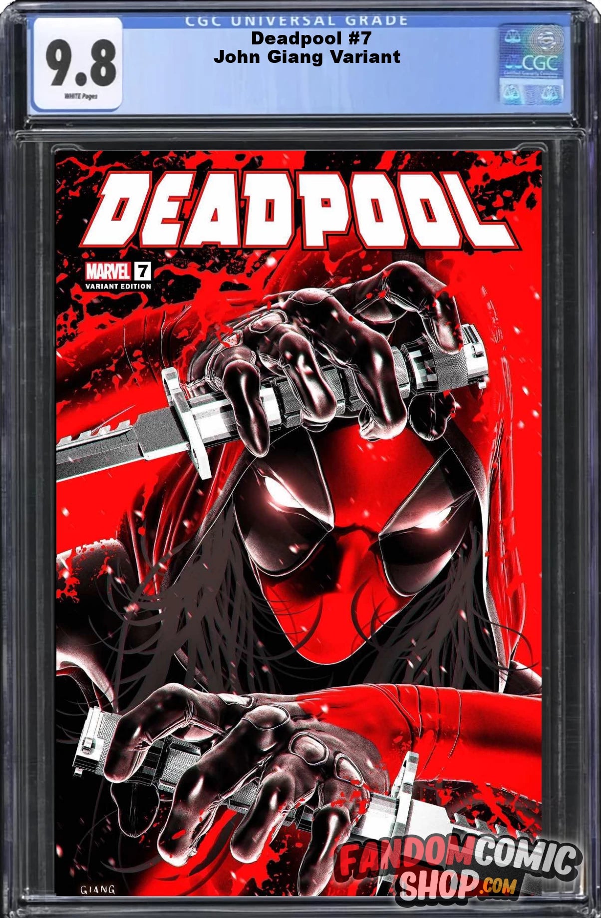 DEADPOOL #7 (JOHN GIANG EXCLUSIVE VARIANT)(1ST APP. DEADPOOL'S DAUGHTER) ~ CGC Graded 9.8