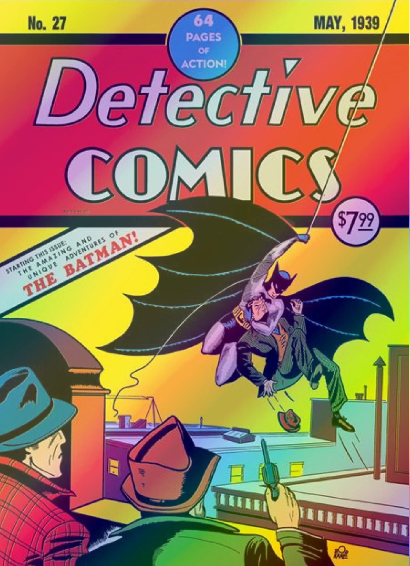 DETECTIVE COMICS #27 (FOIL FACSIMILE EDITION)(2024) COMIC BOOK ~ DC COMICS