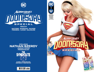 ACTION COMICS PRESENTS: DOOMSDAY SPECIAL #1 (NATHAN SZERDY EXCLUSIVE TRADE/VIRGIN VARIANT SET)